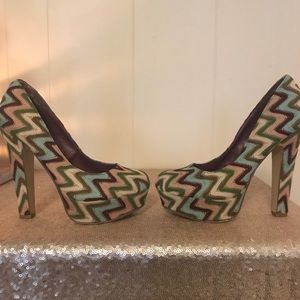 Madden Girl chevron heels (7)